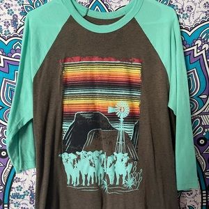 Crazy train half sleeve tee